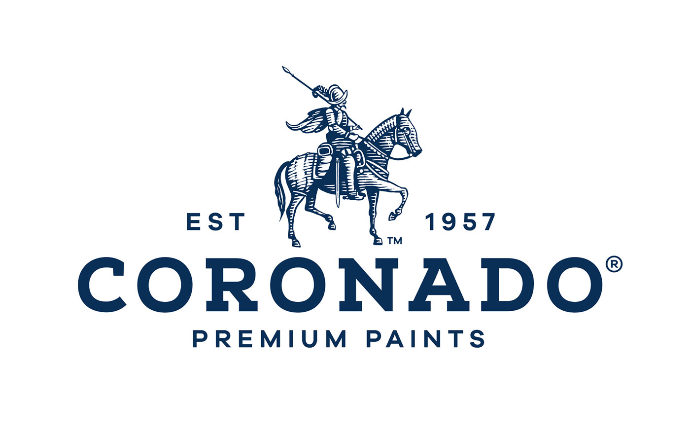 Coronado Premium Paints 油漆品牌标志