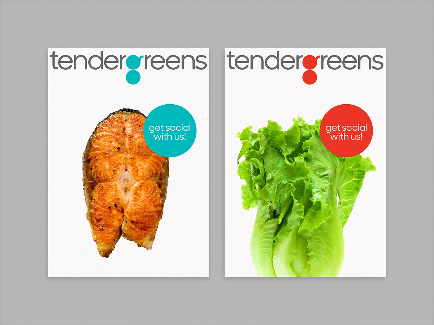 Tender Greens 快餐厅品牌视觉设计