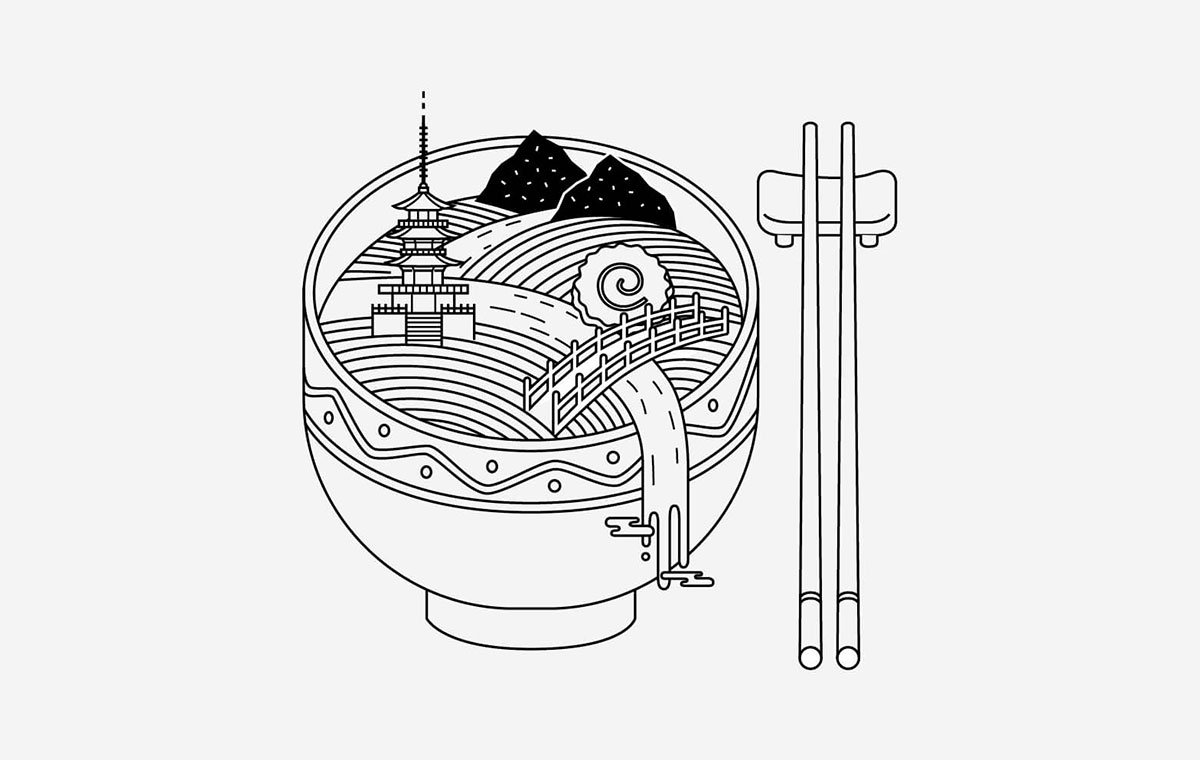 京極製麵 品牌视觉