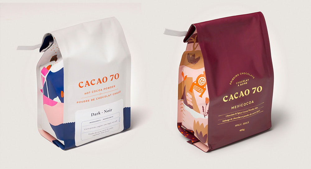 全球顶级热巧克力品牌 Cacao70 品牌设计