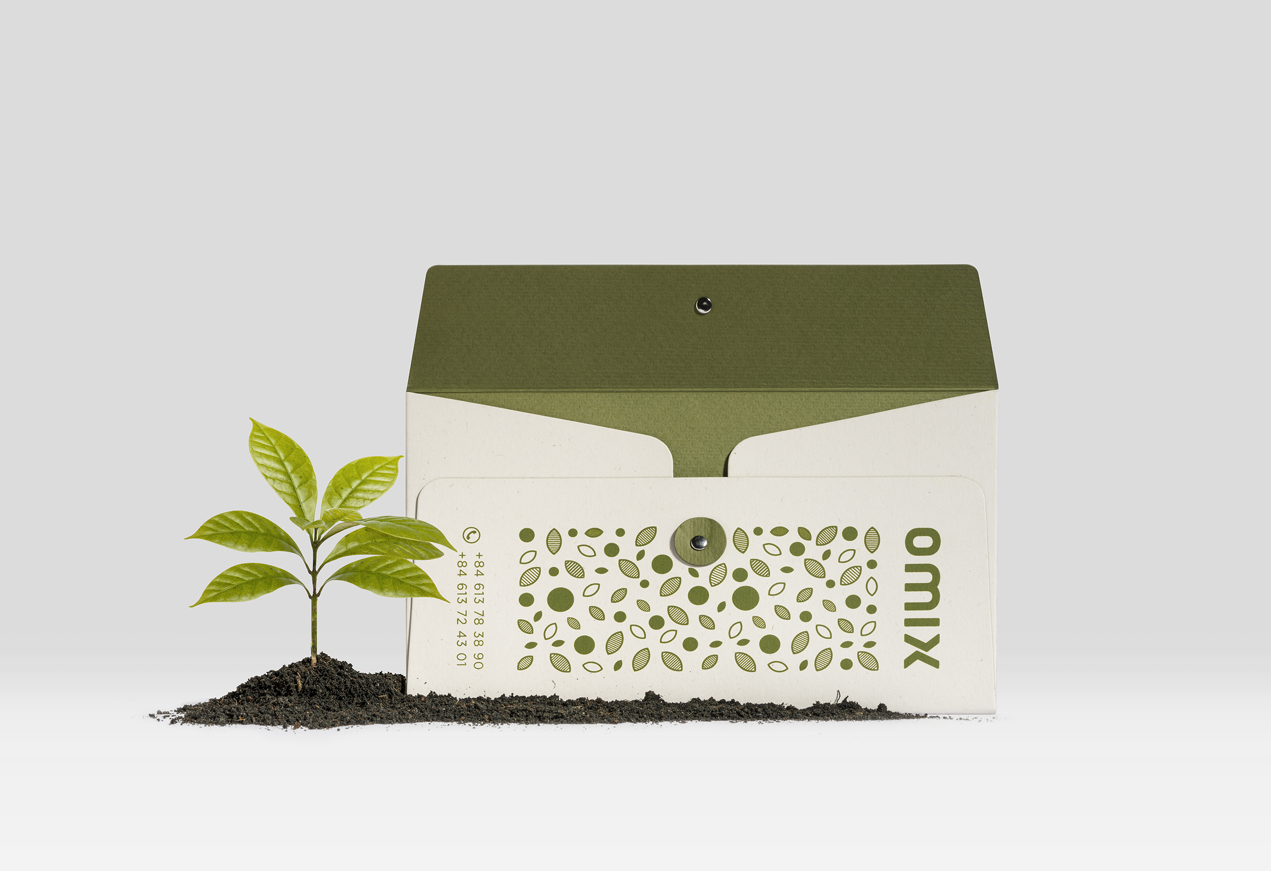 有机肥料品牌OMIX品牌视觉&包装设计