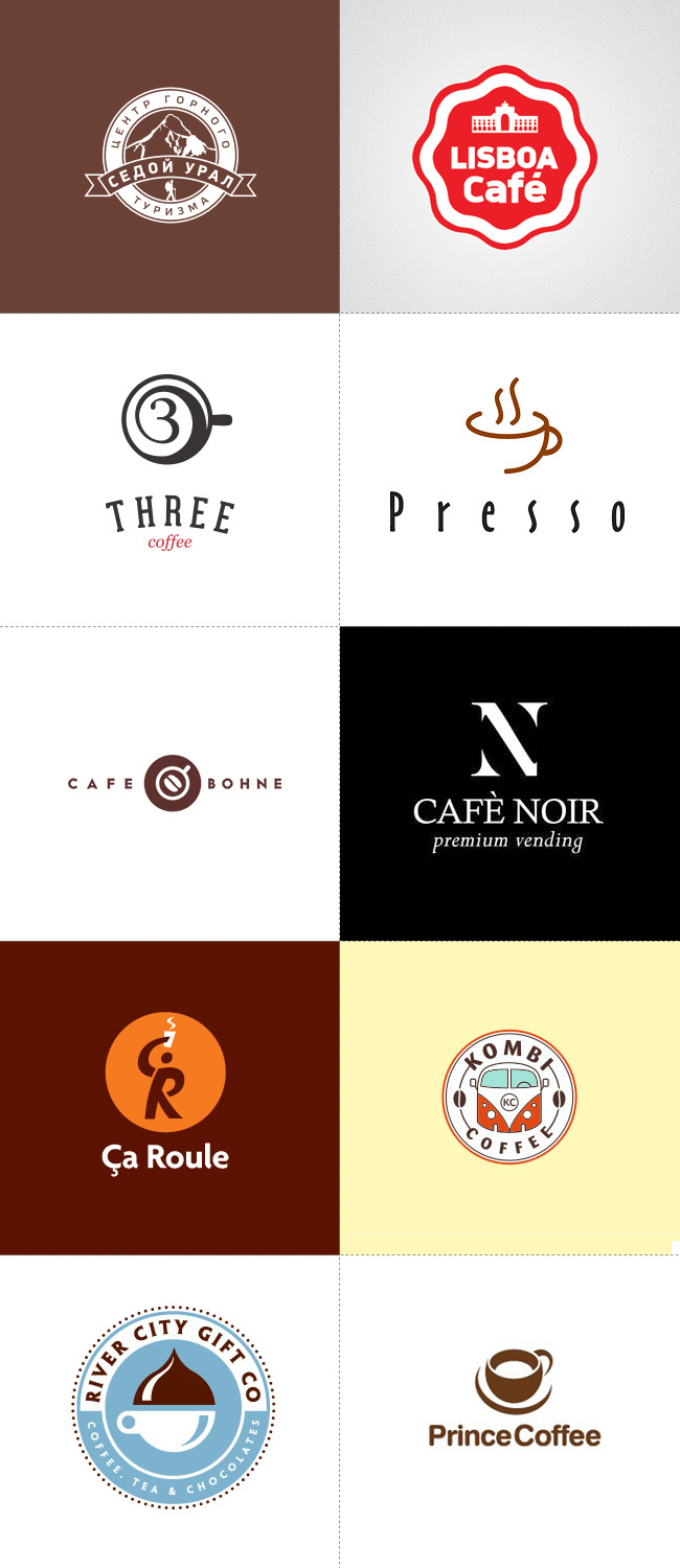 咖啡世界——咖啡Logo大全